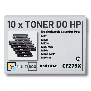 Toner do HP CF279X 79X M12 M26 10-pak zamiennik Multibox