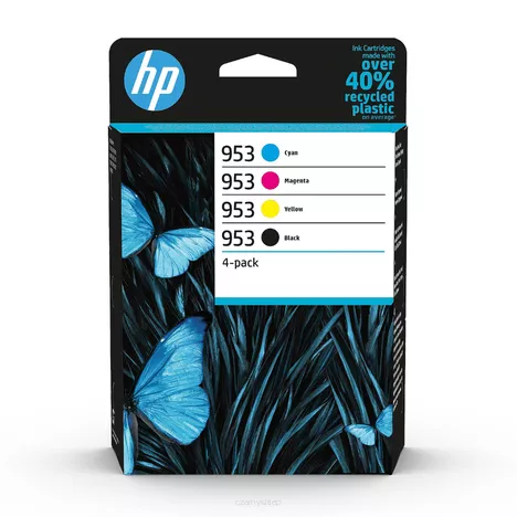 HP 953 tusz 6ZC69AE cyan / magenta / yellow / black 4-pak