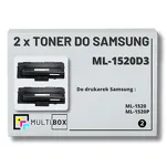 2-PAK Multibox Toner do SAMSUNG ML1520 ML1520D3 3K Zamiennik - 2