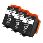 3-PAK Multibox Tusz do EPSON 202XL T02G14 T02G14010 black zamiennik - 2