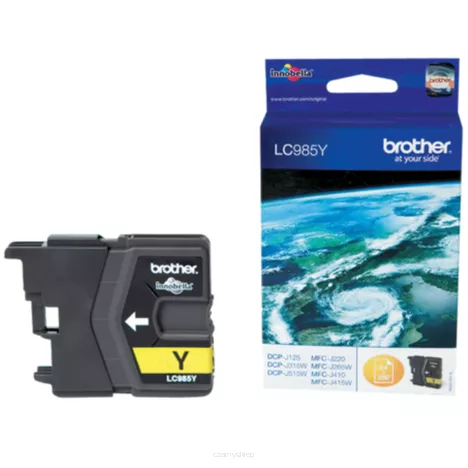BROTHER tusz LC985Y oryginalny yellow 260 stron