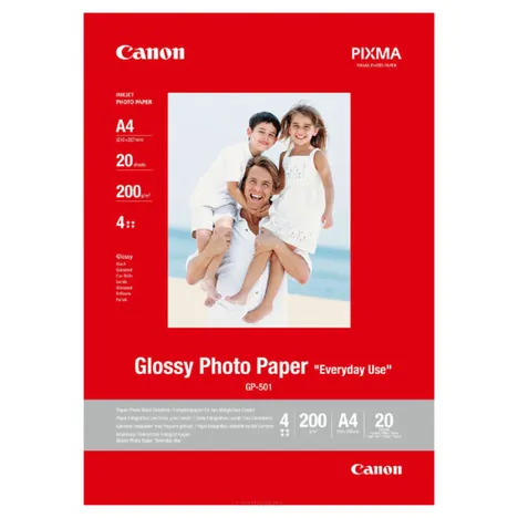 Canon oryginalny Glossy Photo Papier GP501 0775B082 A4 200 g/m2 20 sztuk