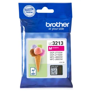 BROTHER tusz LC3213M oryginalny magenta 400 stron