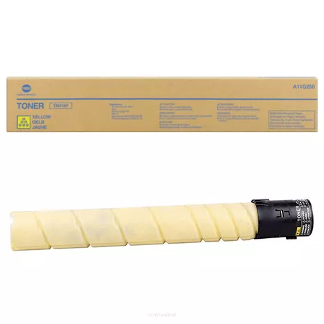 KONICA MINOLTA toner TN319Y A11G250 yellow oryginalny 26000 stron