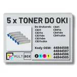 5-PAK Multibox Toner do OKI C831 C841 black/cyan/magenta/yellow zamiennik - 2