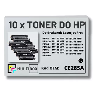 Toner do HP CE285A 85A P1102 M1132 10-pak zamiennik Multibox