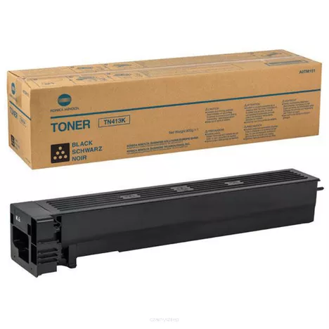 EOL KONICA MINOLTA toner TN413K A0TM151 czarny oryginalny 45000 stron