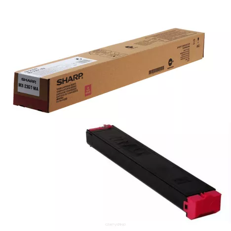 SHARP toner MX23GTMA magenta oryginalny 10000 stron
