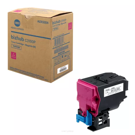 KONICA MINOLTA toner TNP50M A0X5354 magenta oryginalny 5000 stron