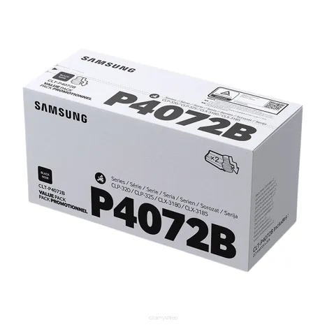EOL SAMSUNG toner SU381A CLTP4072B oryginalny czarny 2x1500 stron