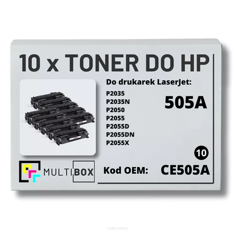 Toner do HP CE505A 05A P2035 P2055 10-pak zamiennik Multibox