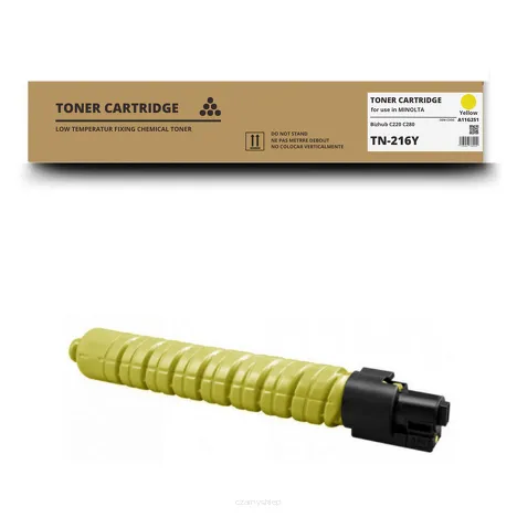 Toner do KONICA MINOLTA TN216Y Bizhub C220 C280 A11G251 Yellow Zamiennik