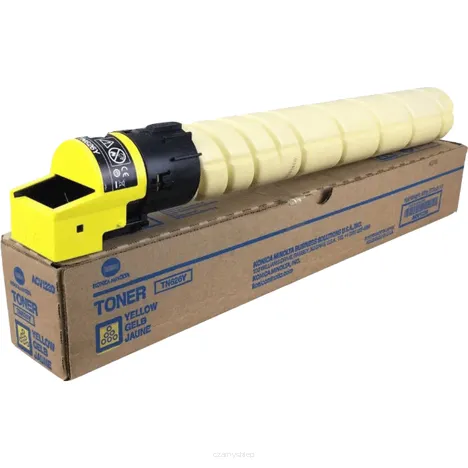 KONICA MINOLTA Toner TN626FY ACV1250 ACV125A Bizhub C450i C550i yellow oryginalny 28000 stron