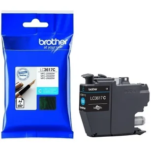 BROTHER tusz LC3617C oryginalny cyan 550 stron