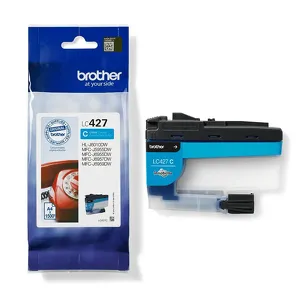 BROTHER tusz LC427C oryginalny cyan 1500 stron