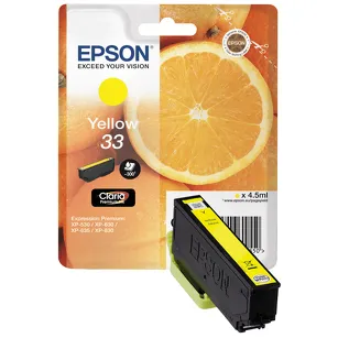 Epson tusz 33 T3344 C13T33444012 oryginalny yellow