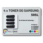 4-PAK Multibox Toner do SAMSUNG 505L ProXpress SLC2620 SLC2670 6K/3.5K CMYK zamiennik - 2