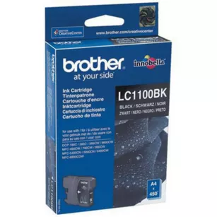 BROTHER tusz LC1100BK oryginalny czarny 500 stron