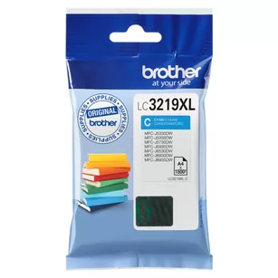 BROTHER tusz LC3219XLC oryginalny cyan 1500 stron