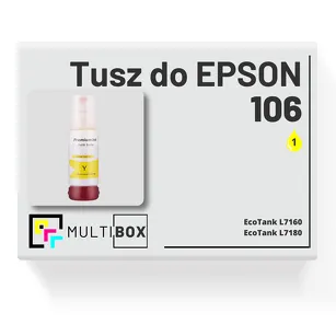 Tusz do EPSON 106 T00R4 C13T00R440 yellow zamiennik Multibox