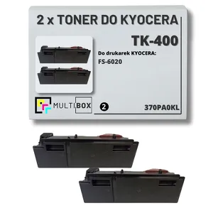 2-pak Toner do KYOCERA TK-400 370PA0KL FS6020 2x10.0K Multibox zamiennik