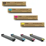 4-PAK Zamiennik Toner do Sharp MX31GTBA MX31GTCA MX31GTMA MX31GTYA CMYK - 2