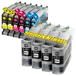 10-PAK Multibox Tusz do BROTHER LC223 - 2