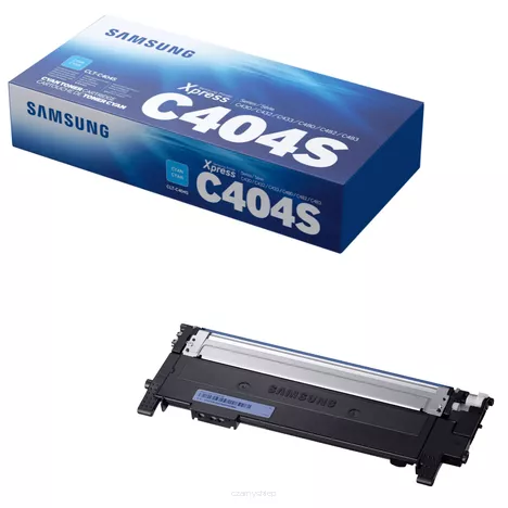 SAMSUNG toner ST966A CLTC404S oryginalny cyan 1000 stron