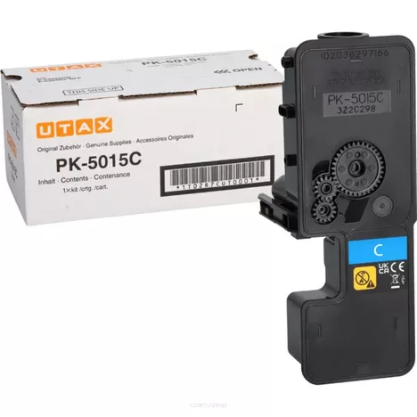 TRIUMPH ADLER UTAX toner PK5015C 1T02R7CUT0 cyan oryginalny 3000 stron