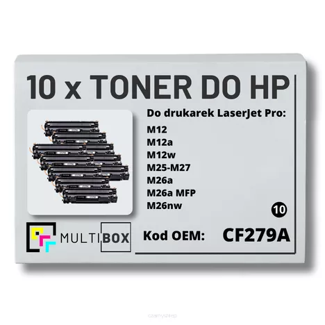 Toner do HP CF279A 79A M12 M26 10-pak zamiennik Multibox
