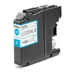 BROTHER tusz LC225XLC oryginalny cyan 1200 stron - 2