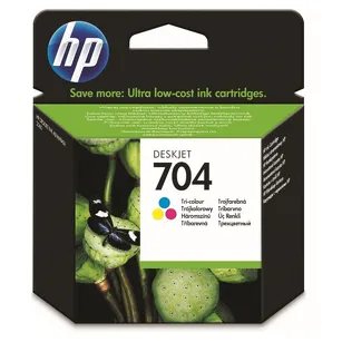 HP 704 tusz CN693AE oryginalny color 