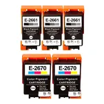 5-PAK Multibox Tusz do EPSON T2661 + T2670 black / color zamiennik - 2