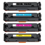 4-PAK Multibox Toner do HP 207X CMYK W2210X W2211X W2212X W2213X zamiennik BEZ CHIPA - 3
