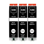 3-PAK Multibox Tusz do CANON PGI530PGBK black zamiennik - 2