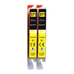 2-PAK Multibox Tusz do CANON CLI571YXL yellow zamiennik - 2