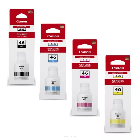 Canon oryginalny tusz GI46 black / cyan / magenta / yellow 4-pak