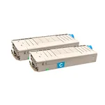 2-PAK Multibox Toner do OKI ES7411 44318619 cyan zamiennik - 3