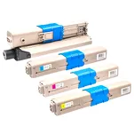 4-PAK Multibox Toner do OKI C310 MC362 MC562 black/cyan/magenta/yellow zamiennik - 3
