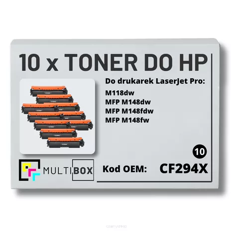 Toner do HP CF294X 94X M118 M148 10-pak zamiennik Multibox