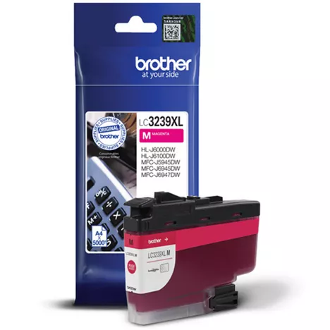BROTHER tusz LC3239XLM oryginalny magenta 5000 stron