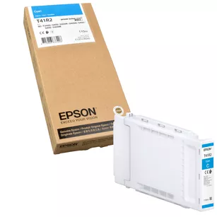 EPSON tusz T41R2 C13T41R240 oryginalny cyan 110ml