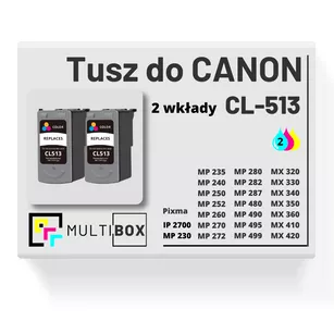 Tusz do CANON CL513 2-pak color zamiennik Multibox