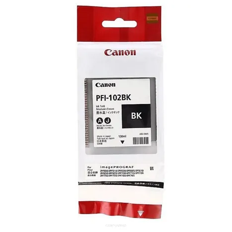 Canon oryginalny tusz PFI102BK 0895B001 black