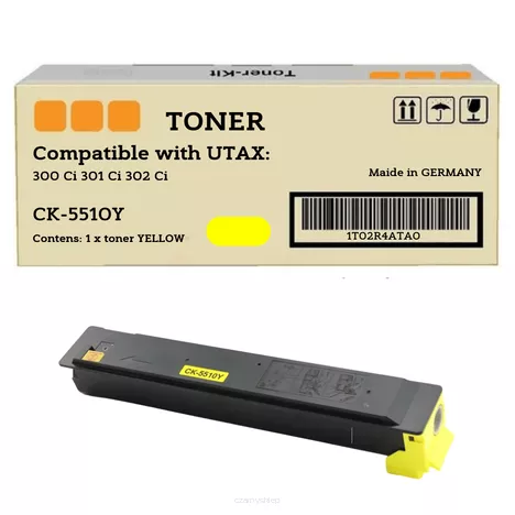 Toner do UTAX CK5510Y 1T02R4ATA0 yellow zamiennik 12.0K