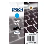 Epson tusz 407 T07U2 C13T07U240 oryginalny cyan - 2