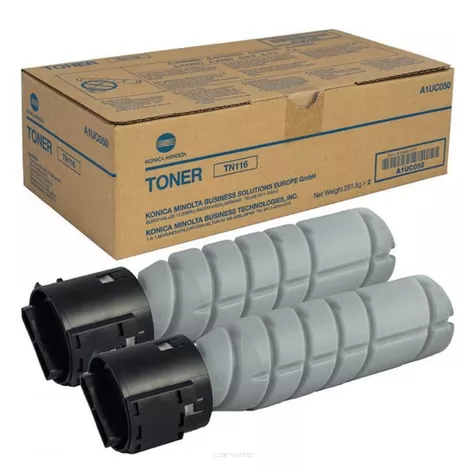 KONICA MINOLTA toner TN116 A1UC050 czarny oryginalny 2 x 11000 stron