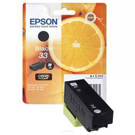 Epson tusz 33 T3331 C13T33314012 oryginalny black