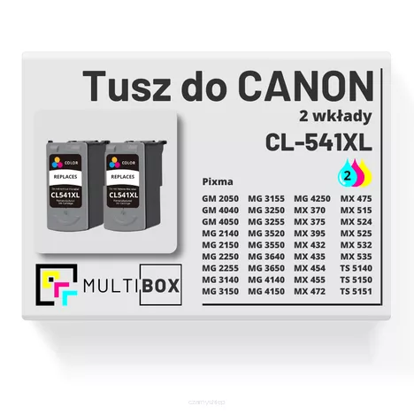 Tusz do CANON CL541XL 2-pak color zamiennik Multibox