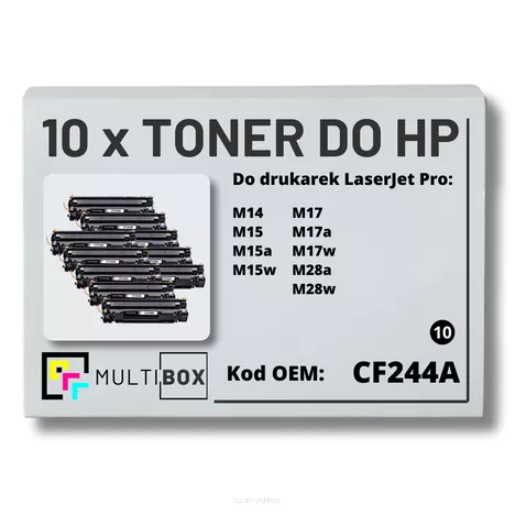 Toner do HP CF244A 44A M14 M15 M17 10-pak zamiennik Multibox